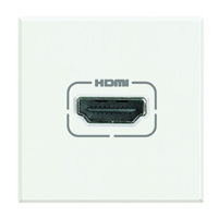 BTICINO HD4284  Axolute ctdoos HDMI wit 2 modules  EAN: 8005543401552   Op bestelling, geen terugname