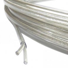 BAILEY 142184  PVC Cable FLAT 2C Transparent 200m Roll  EAN: 8714681421840   Op bestelling, geen terugname