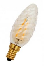 BAILEY 80100036400  LED Filament C35 Twisted E14 230V 1.5W 2  EAN: 8714681364000   Op bestelling, geen terugname
