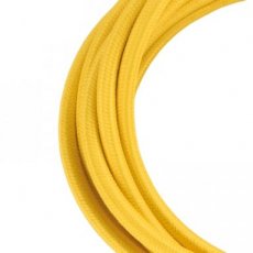 BAILEY 142552  Textile Cable 2C Yellow 50M Roll  EAN: 8714681425527   Op bestelling, geen terugname