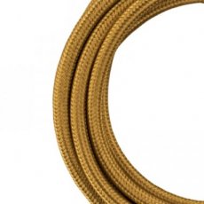 BAILEY 142556  Textile Cable 2C Metal Gold 50M Roll  EAN: 8714681425565   Op bestelling, geen terugname