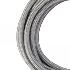 BAILEY 142557  Textile Cable 2C Metal Silver 50M Roll  EAN: 8714681425572   Op bestelling, geen terugname