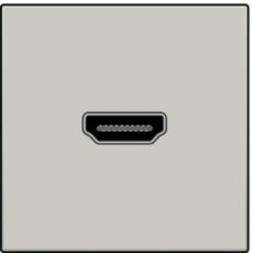 NIKO 102-69417  AANSL HDMI-HDMI LIGHT GR  EAN: 5413736314283   Op bestelling, geen terugname