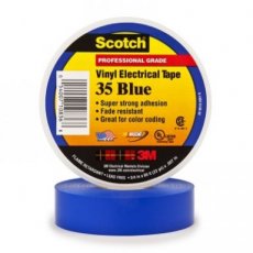 3M 35/19X20B  35 PVC tape 19mmx20m Scotch blauw  EAN: 0051144061105