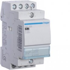 HAGER ESD425  Contactor 25A-4P-24V-AUTO-4NO  EAN: 3250612400898   Op bestelling, geen terugname