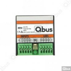 QBus INP04  Inputmodule (4x extern - 0 Volt)  EAN: 0000000000000