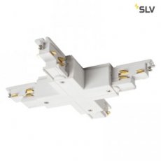 SLV Belgium 1002656  S-track DALI X-verbinder wit  EAN: 4024163228725   Op bestelling, geen terugname
