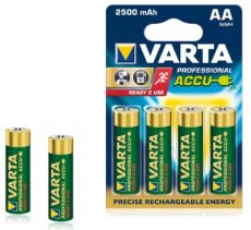 VARTA 5716.101.404  Batterij RECH.ACCU POWER AA 2600mAh (4)  EAN: 4008496745975