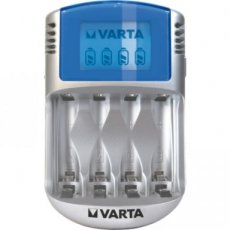 VARTA 57070.201.401  LCD Charger 12V & USB - voor 2/4x AA/AAA  EAN: 4008496641352   Op bestelling, geen terugname