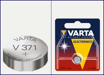 VARTA 371.101.401  Knoopcel SILVER SR69 V371 1,55V (1)  EAN: 4008496317097