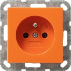 GIRA 011502  WCD aardpen + SH System 55 oranje  EAN: 4010337115021   Op bestelling, geen terugname