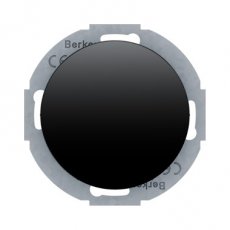 BER 10092035 BERKER 10092035  Blindplaat met. ring R.classic zwart  EAN: 4011334377139   Op bestelling, geen terugname